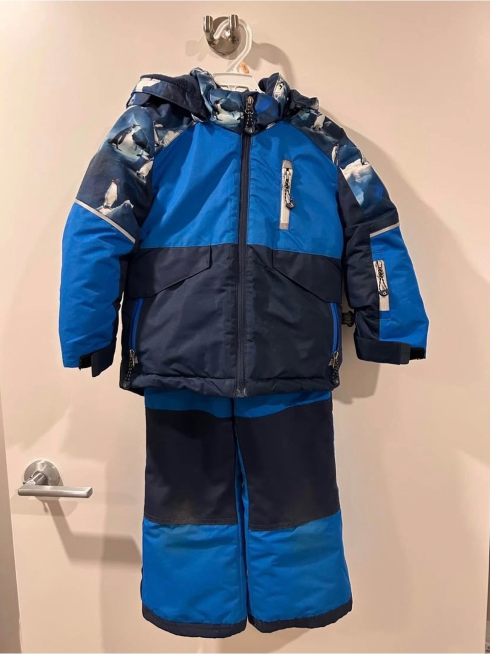 Deux par Deux Kids Snowsuit - Size 3 (93 cm), Blue